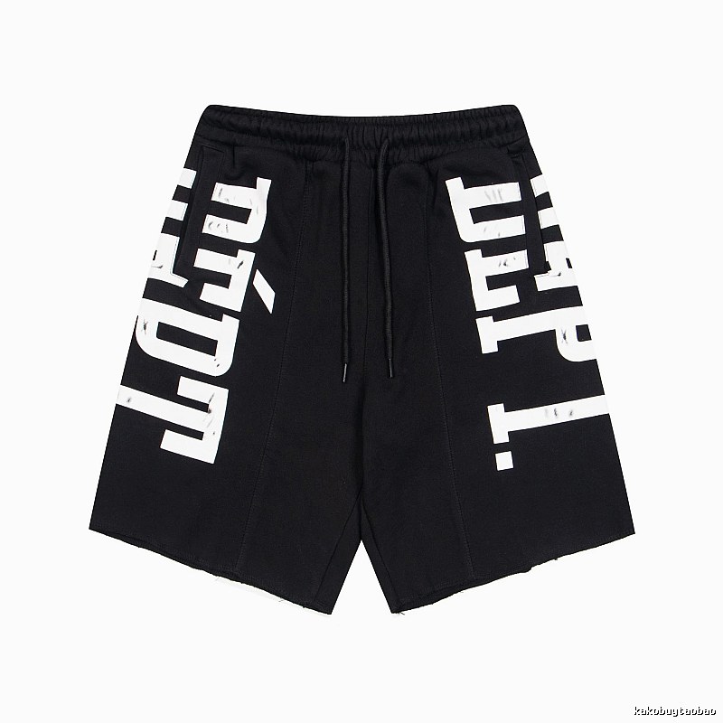 Gallery Dept. Alphabet Style Black Shorts