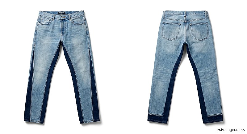 Gallery Dept. Color - Blocked Retro - Style Jeans
