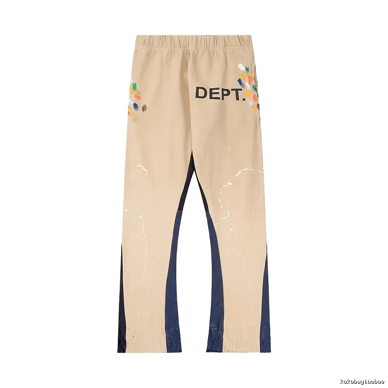 Gallery Dept Graffiti Style Khaki Pants