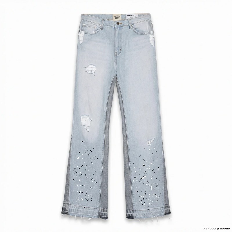 Gallery Dept Ripped Light Blue Jeans