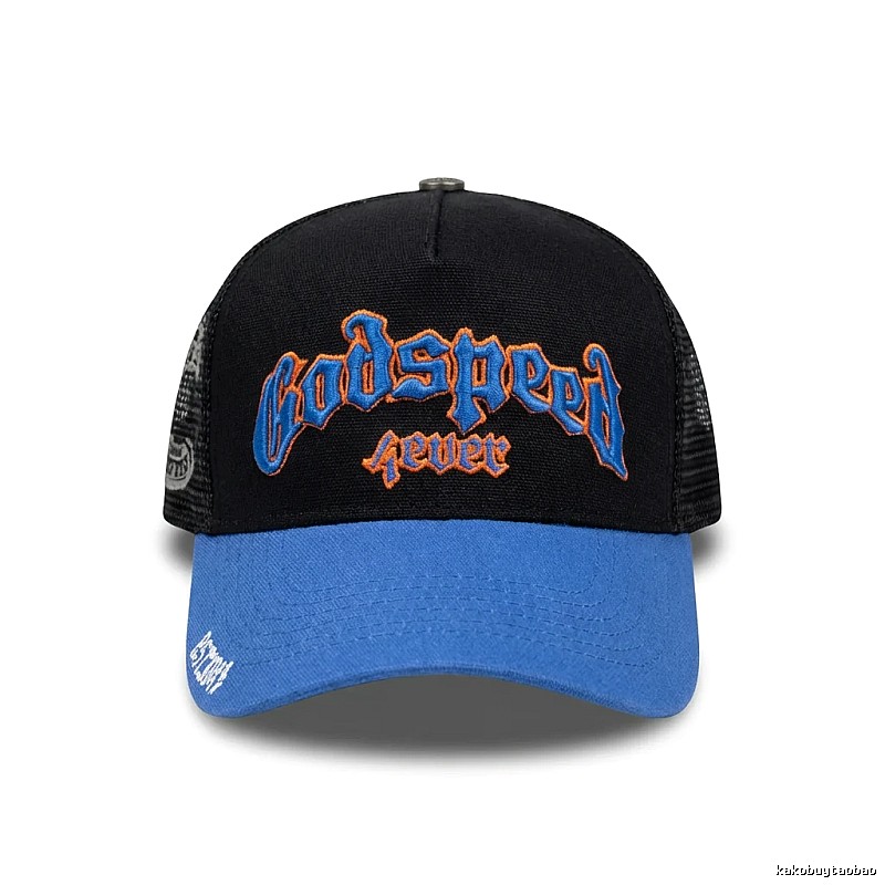 Godspeed Retro Black and Blue Hat