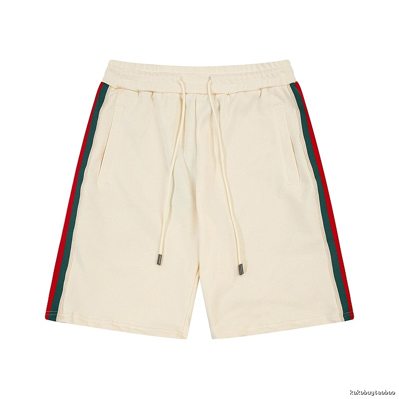 Gucci retro style off-white shorts