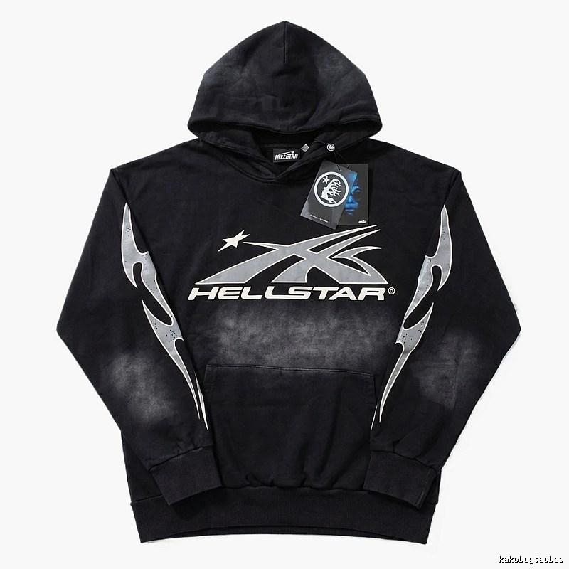 Hellstar Dark Style Black Hoodie