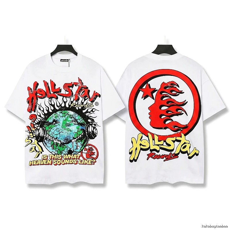 Hellstar Records Trendy and Cool Style White T-shirt