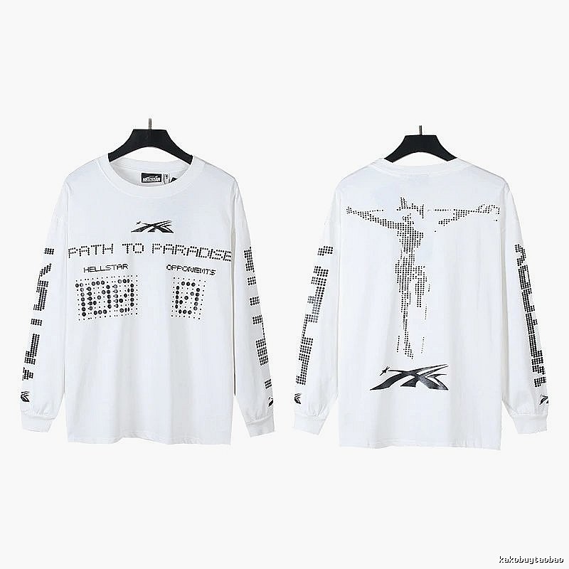 Hellstar religious style white T-shirt