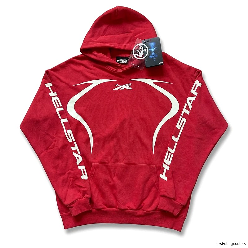 Hellstar Trendy and Cool Style Red Sweatshirt