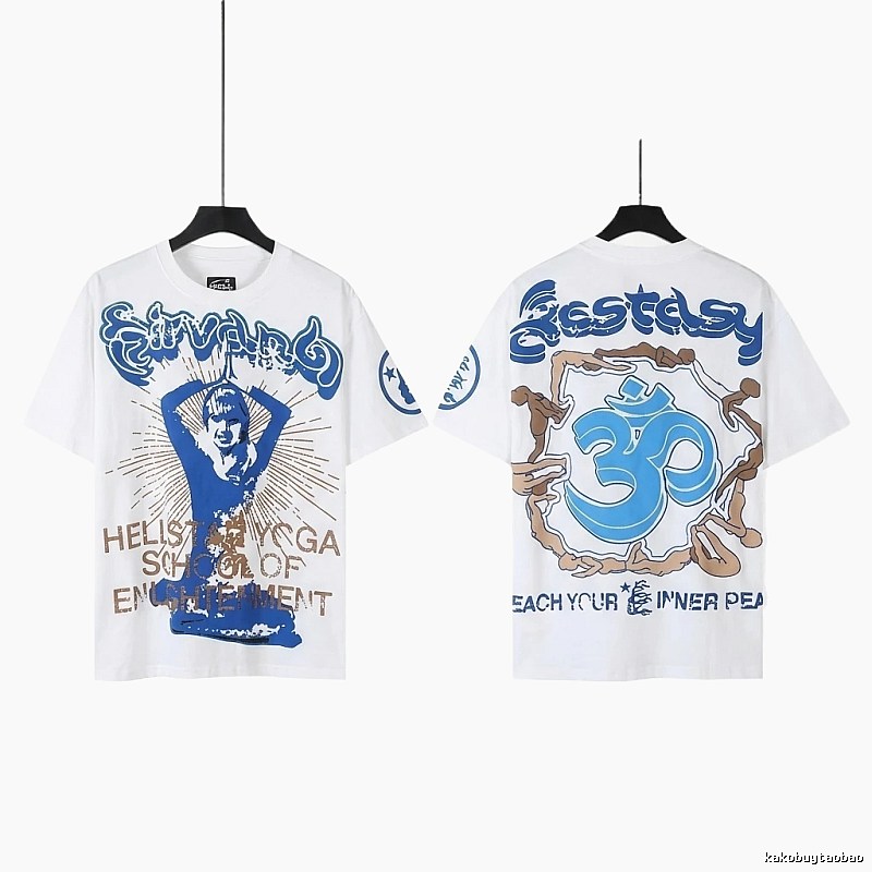 Hellstar Yoga Series White T-shirt
