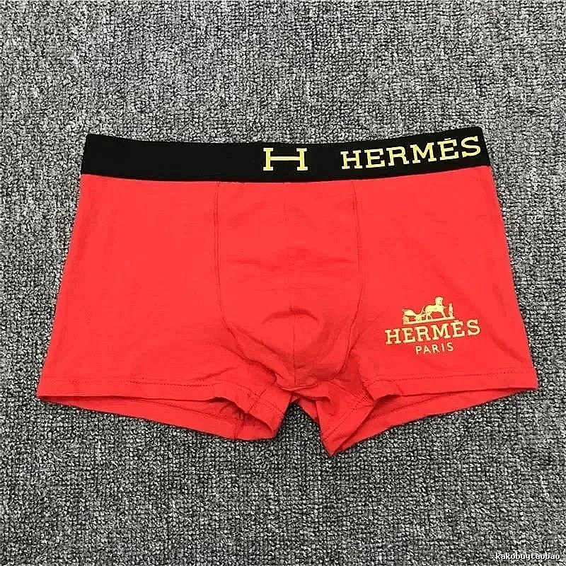 Hermes Lightweight Logo boxer briefs Black Boxer Briefs for Trend Styling