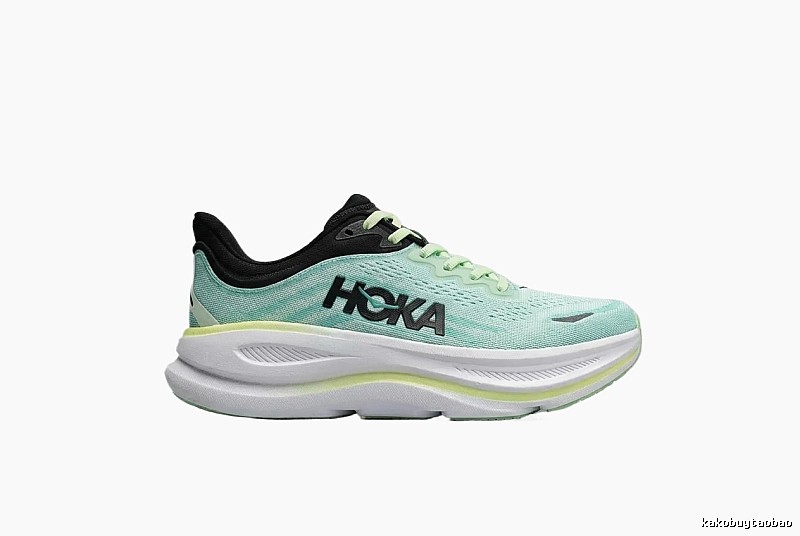 HOKA Cool Mint Green Running Shoes