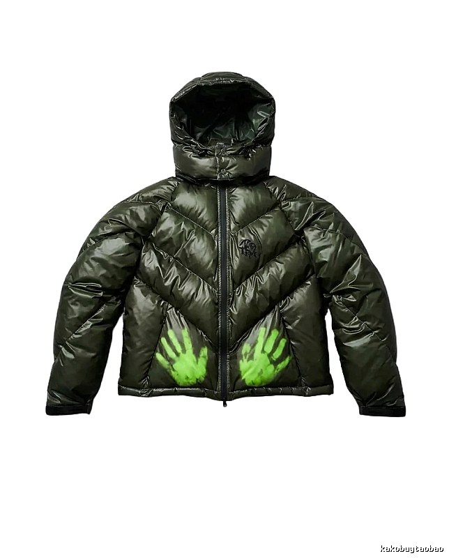 Mertra trendy brand luminous green down jacket