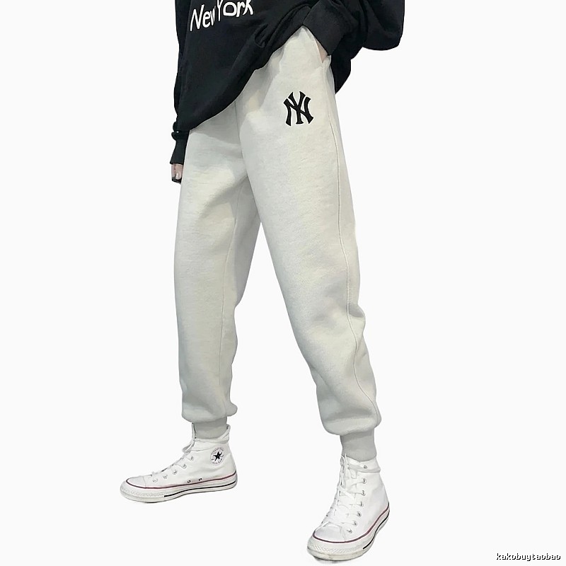 MLB casual style off-white sweatpants