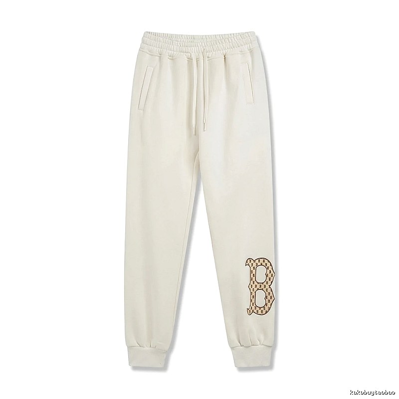MLB casual style off-white sweatpants