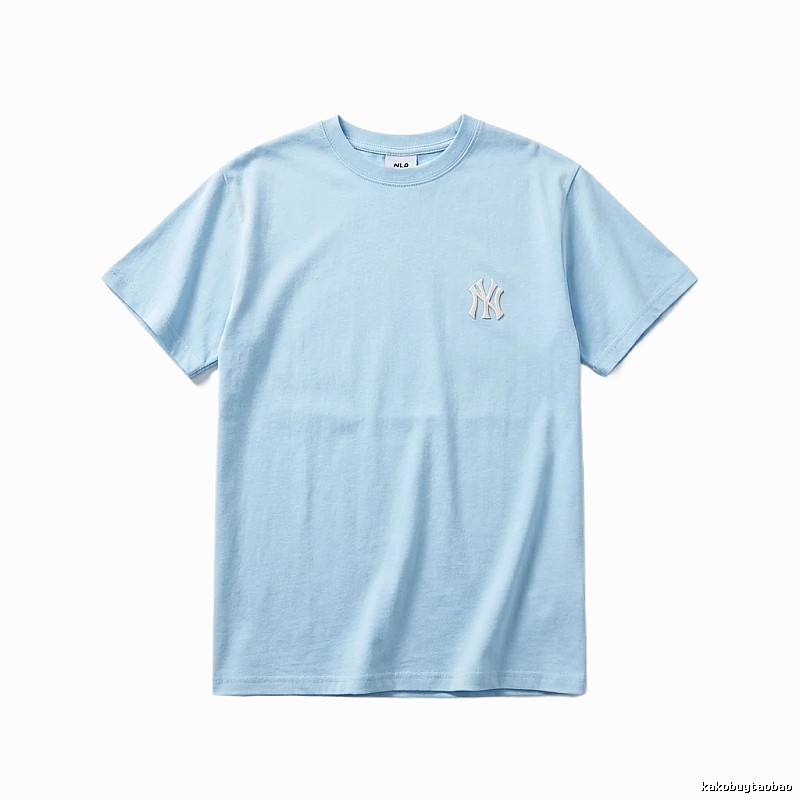 MLB Classic Simple Style Light Blue T-shirt