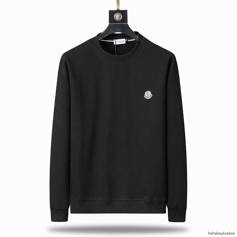 Moncler classic simple black sweatshirt