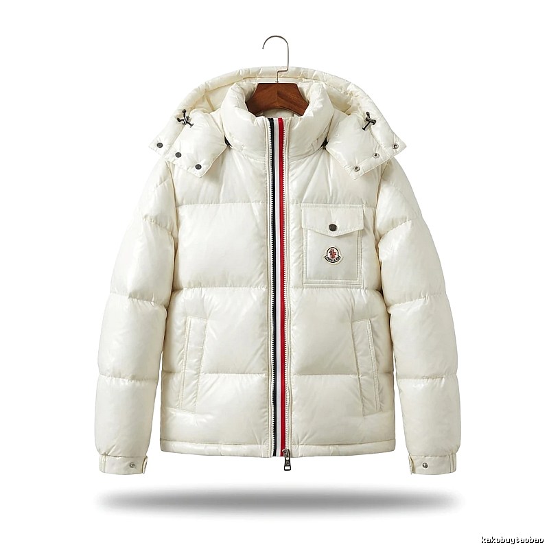Moncler classic style fashionable white down jacket