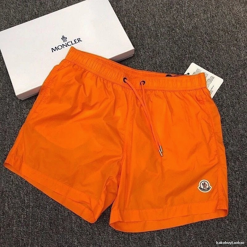 Moncler Logo Detail Nylon shorts Black Drawstring Moncler with Relaxed Feel
