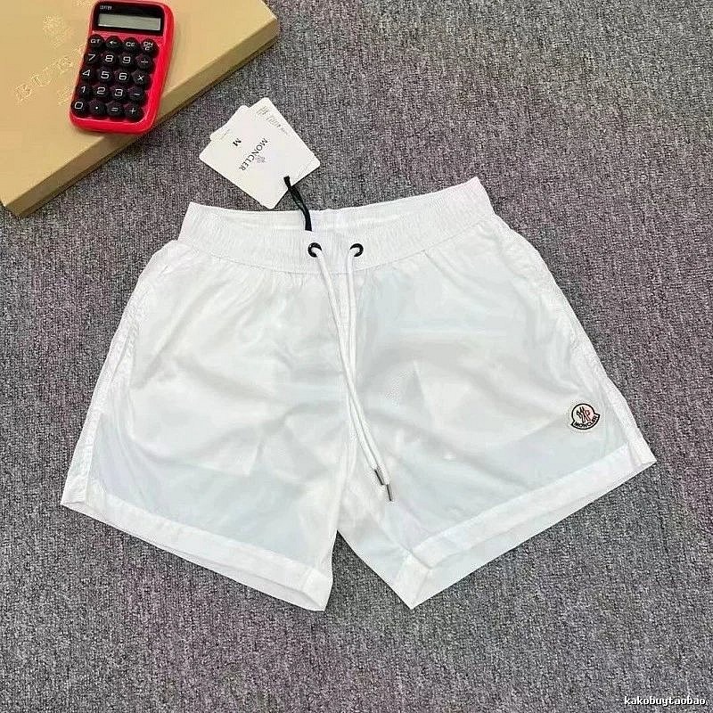 Moncler Relaxed Nylon shorts Black Drawstring Moncler with Designer-Inspired Detail