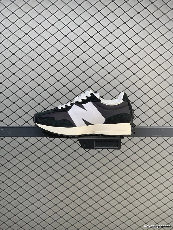 New Balance Retro Runners, Black and White and Padded Collar