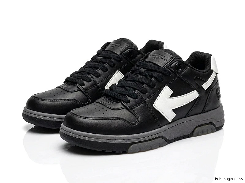 Off-White Arrow Trendy Black Shoes
