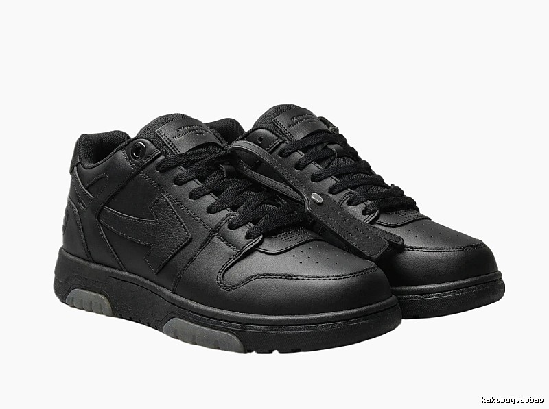 Off-White casual style black sneakers