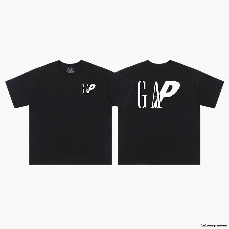 Palace x GAP Street Style Black T-Shirt