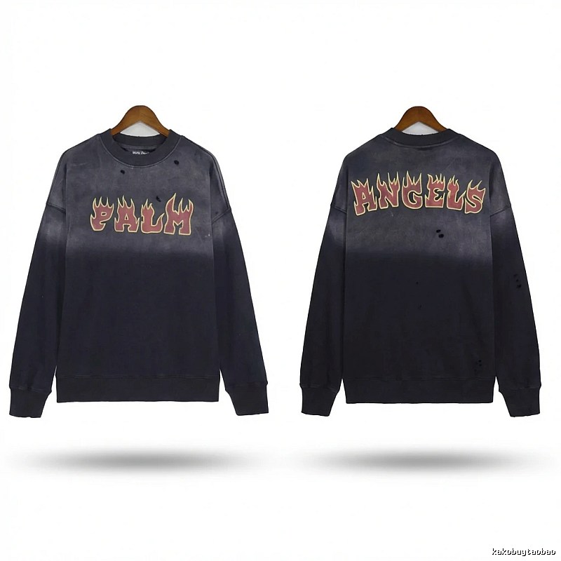 Palm Angels Flame Wind Hoodie