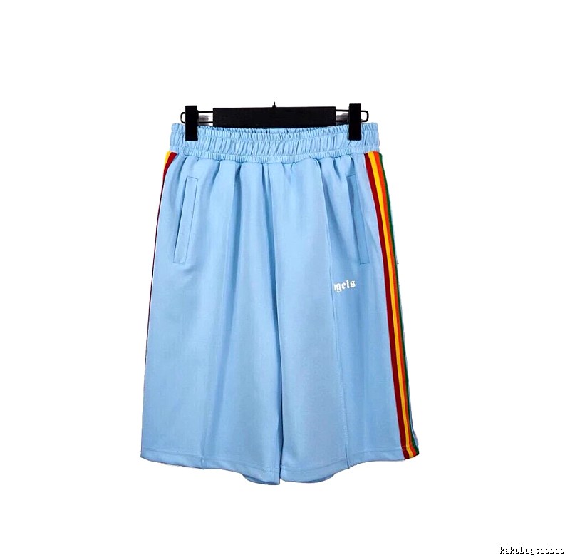 Palm Angels Gift Ready Track shorts Black Side Stripe with Standout Detail