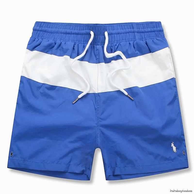 Ralph Lauren blue and white color - block shorts