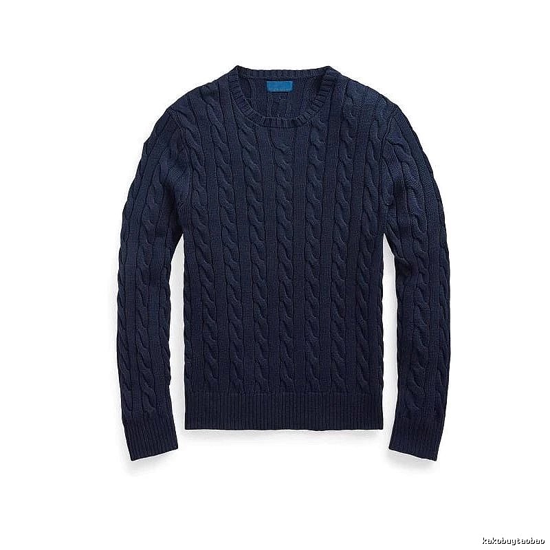 Ralph Lauren Daily Cable-knit sweater Navy Cable Knit for City Outfits
