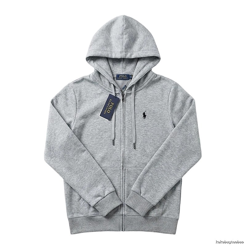 Ralph Lauren POLO series grey hoodie
