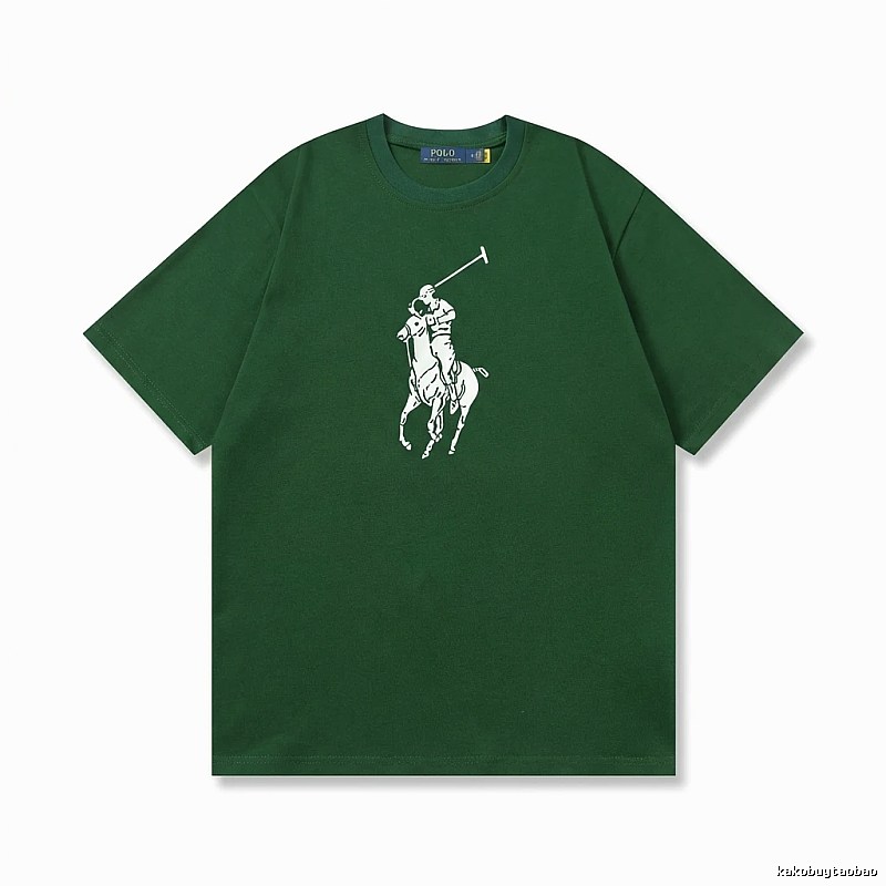 Ralph Lauren Polo vintage-style dark green T-shirt