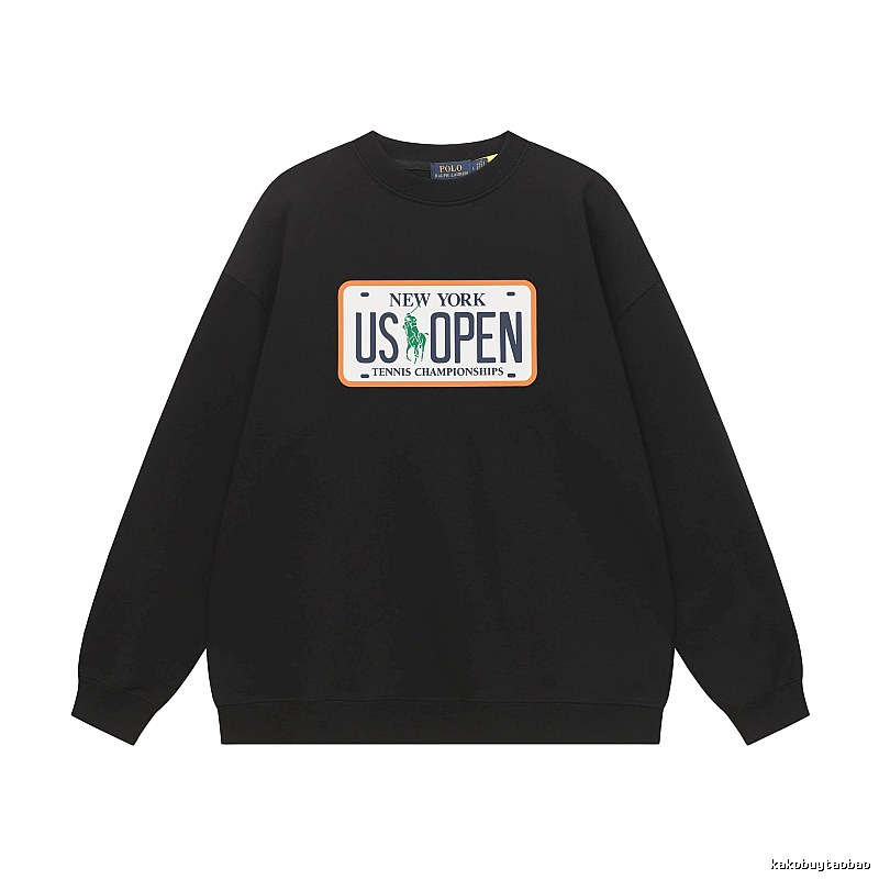 Ralph Lauren US OPEN Black Sweatshirt
