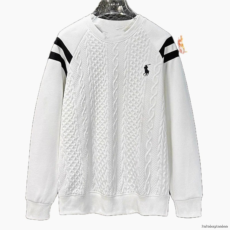 Ralph Lauren's classic white sweater