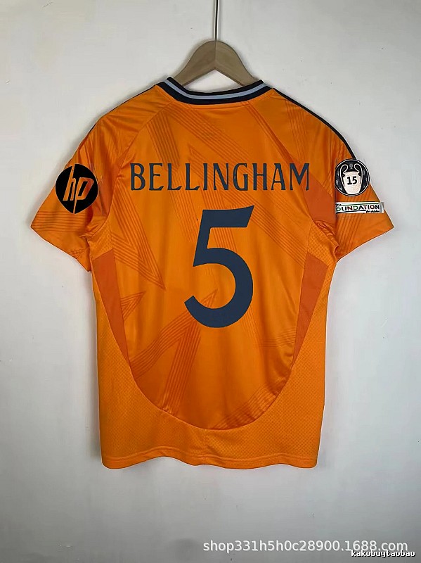 Real Madrid Sport Bellingham #5 soccer jersey White Real Madrid for Collection Drops