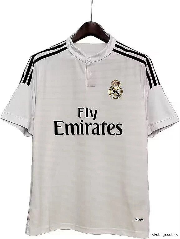 Real Madrid Sport Retro Teka soccer jersey White Retro Football for Collection Drops