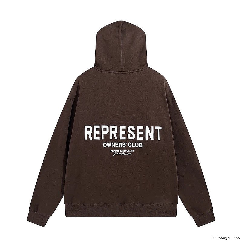 Represent Lightweight Owners Club hoodie Navy Large Represent for Trend Styling