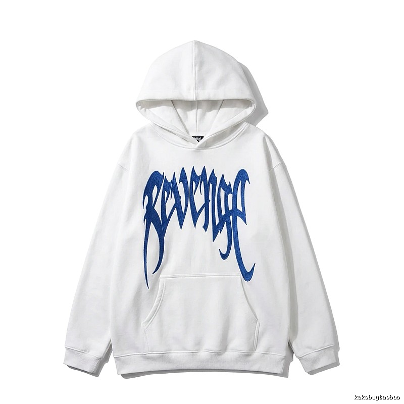 Revenge trendy and cool style white hoodie