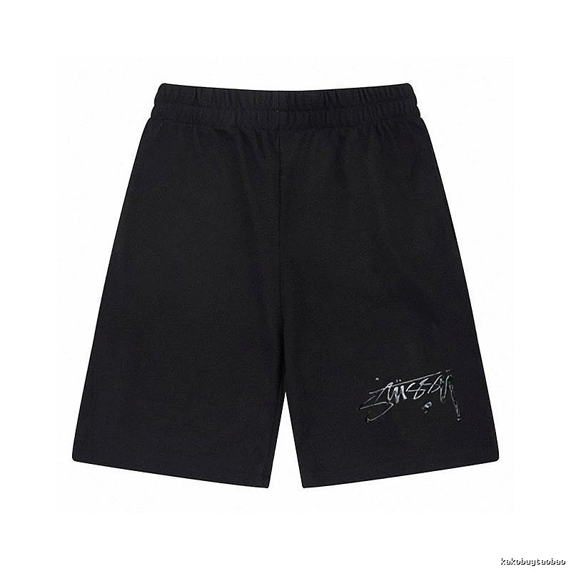 Stussy Basic Style Trendy Black Shorts
