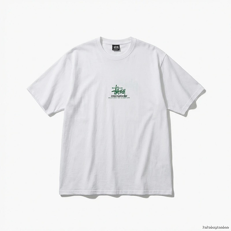 Stussy International Series Simple White T-shirt