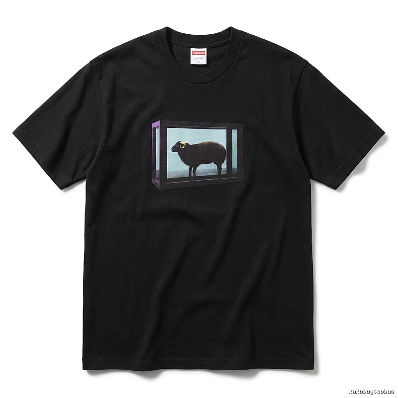 Supreme Art Style Black T-shirt
