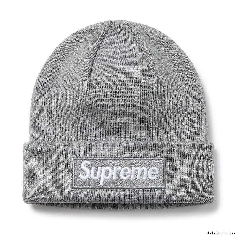 Supreme minimalist style grey hat