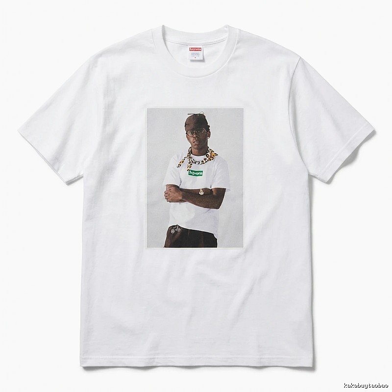 Supreme Portrait Style White T-shirt
