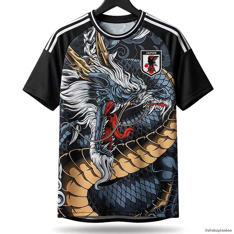 Tokyo Ghoul Dragon Pattern Black Short-sleeve Shirt