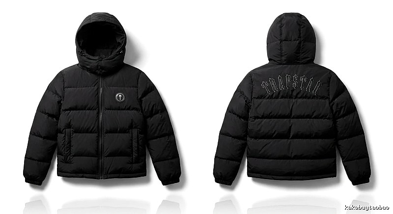 Trapstar Black Trendy and Cool Down Jacket