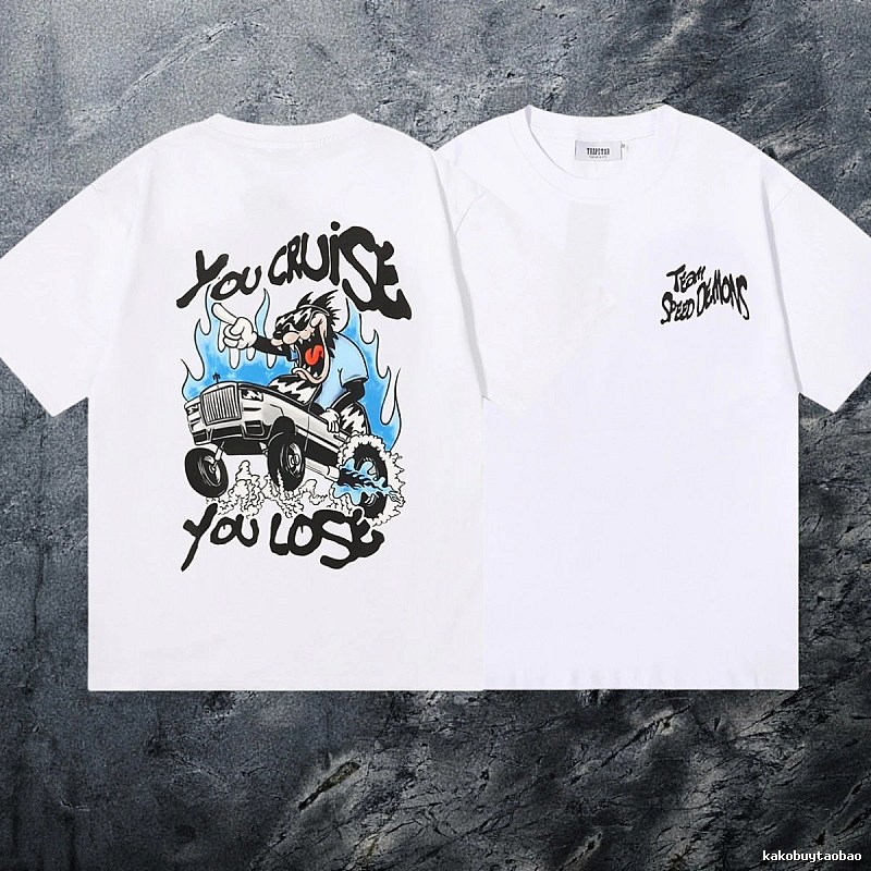 Trapstar Premium Style Keys graphic T-shirt Black White Key for Minimal Outfits
