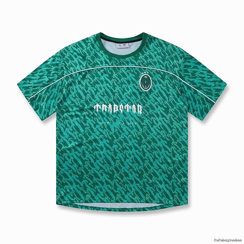 Trapstar Printed Trendy Green T-shirt