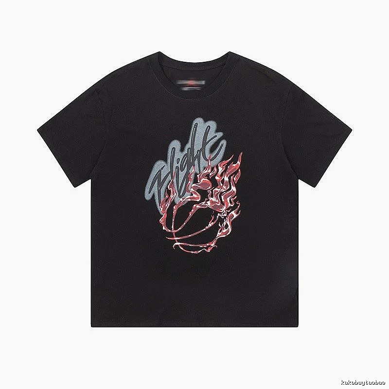 Travis Scott Gift Ready Graphic T-shirt Brown Travis Scott with Fresh Pattern