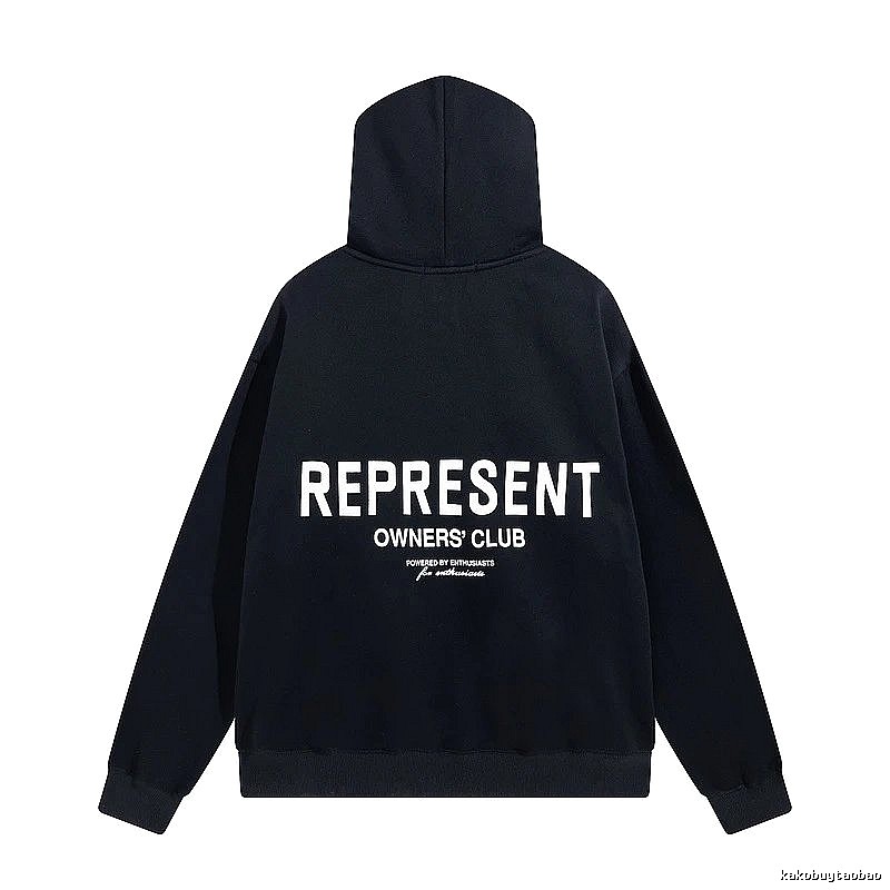 Represent Classic Owners Club hoodie Navy Large Represent for Daily Styling